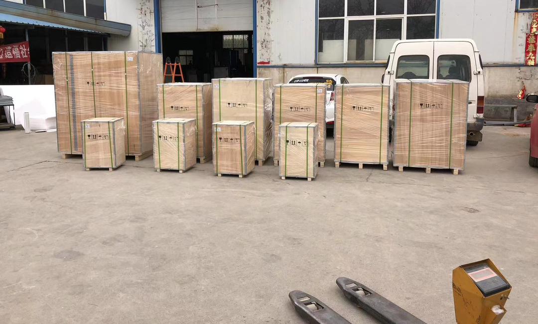 Export-Grade Wooden Crate Shipping Preparation
